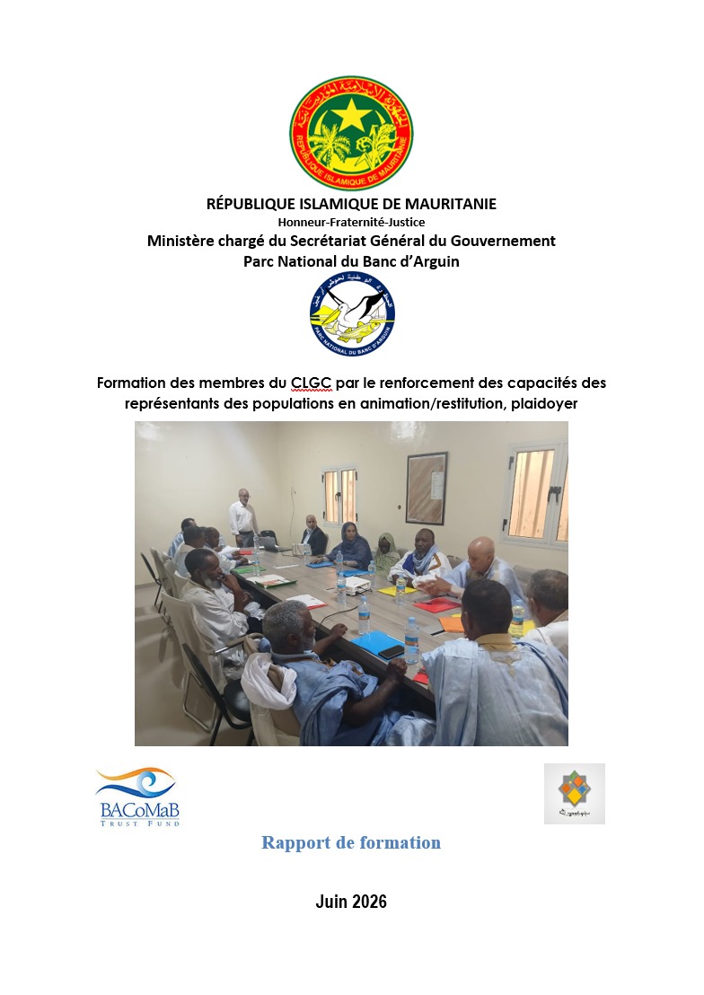 Formation des membres du CLGC par le renforcement des capacités des représentants des populations en animation/restitution, plaidoyer — 1/1